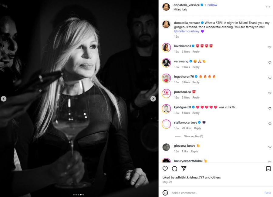 Einzig Botox gibt die 70-Jährige zu.