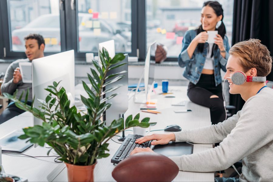 Kollegen, Arbeitsplatz, Generation Z