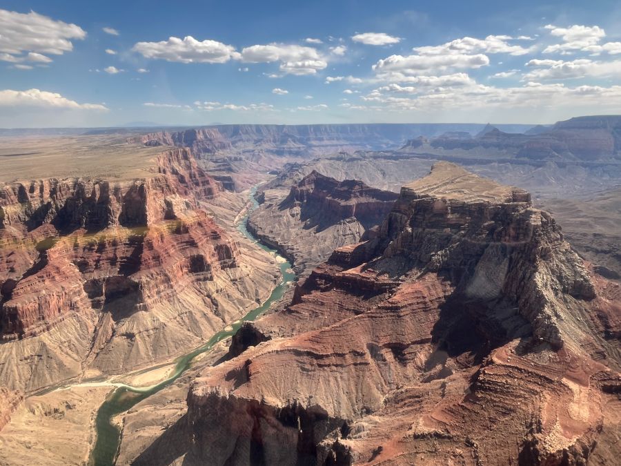 Grand Canyon aus der Luft