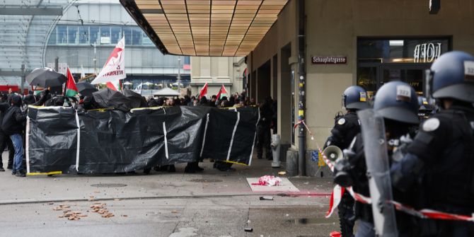 Palästina Demo Bern