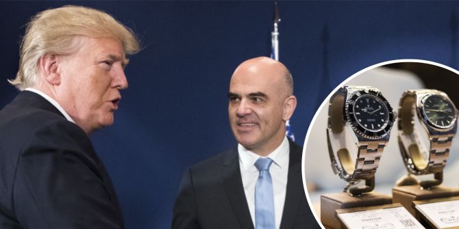 Alain Berset Zölle Trump