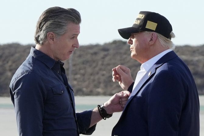Gavin Newsom Donald Trump
