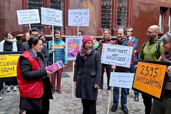 Heim Arbeitsbedingungen Petition