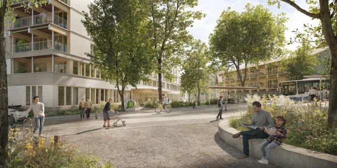 Visualisierung Buchrain Dorf Generationenprojekt