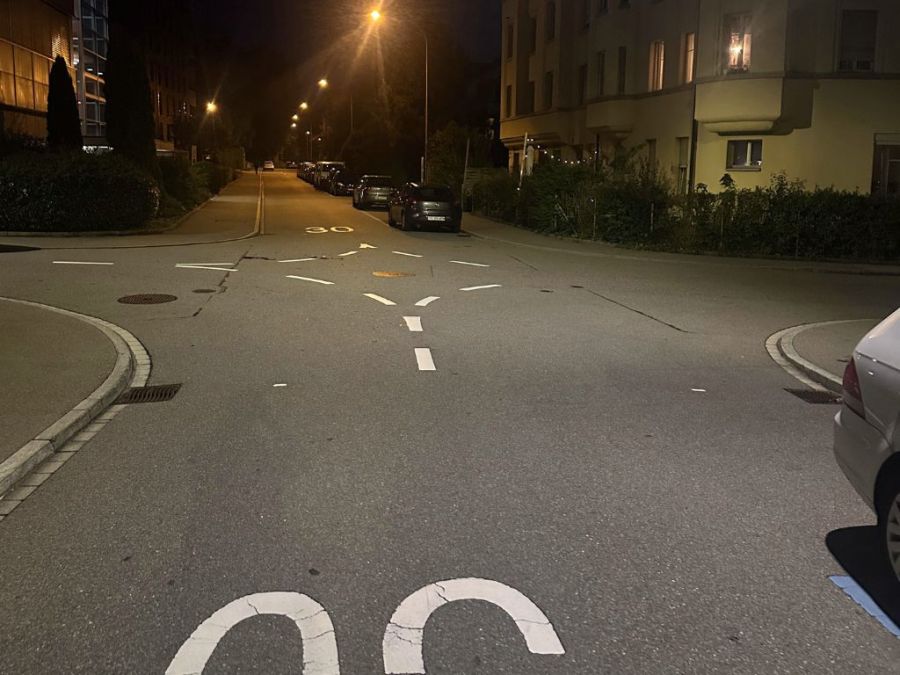 Auf der Salisstrasse hat sich ein Unfall ereignet.
