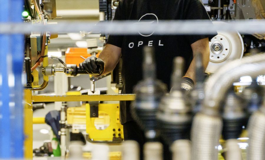 Opel Werk Arbeiter Produktion