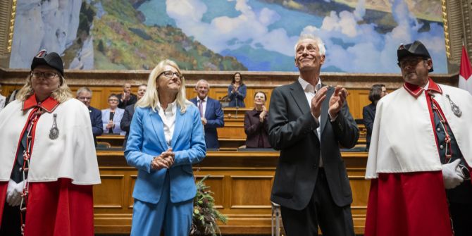 Therese Schläpfer und Rudi Berli