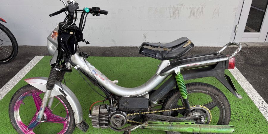 Mofa Unfall Rossrüti