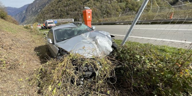 Selbstunfall A13