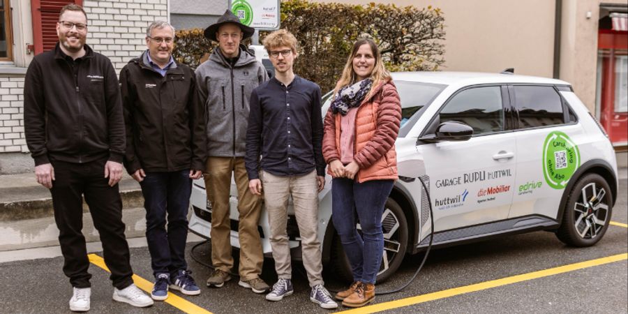 Carsharing Huttwil Menschen Auto