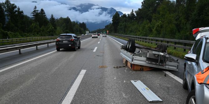Unfall Buchs A13