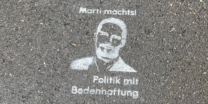 Grafitti Wahlen Köniz