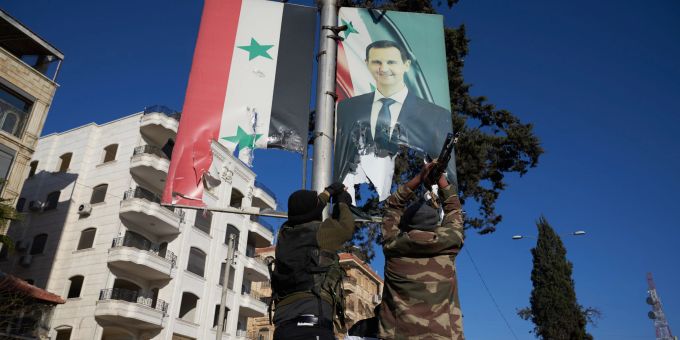 Die syrischen Rebellen haben einen Teil von Aleppo eingenommen. Rebel forces launch large offensive against the Syrian government