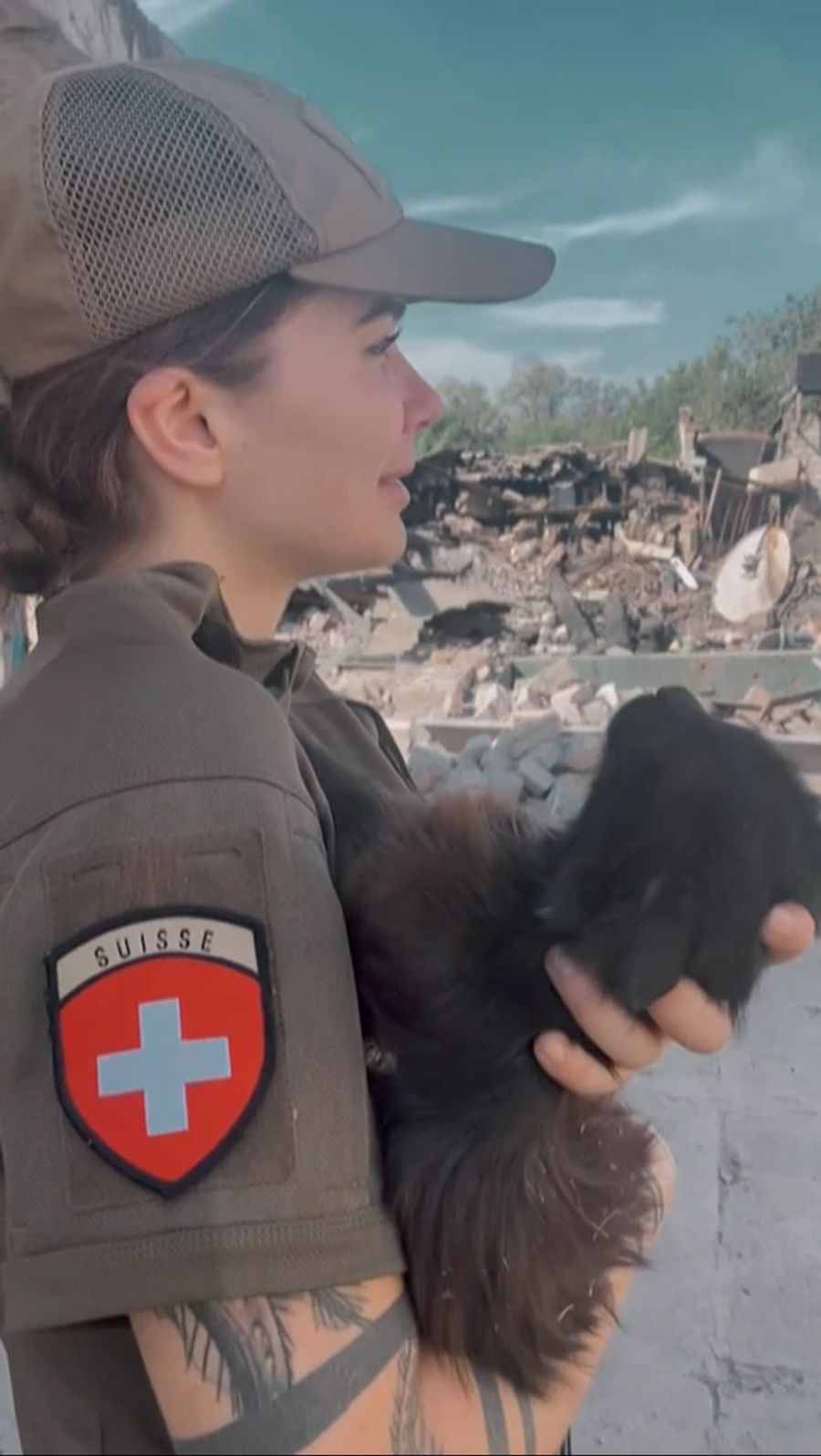 Sie tut dies aus «Liebe zu den Tieren».