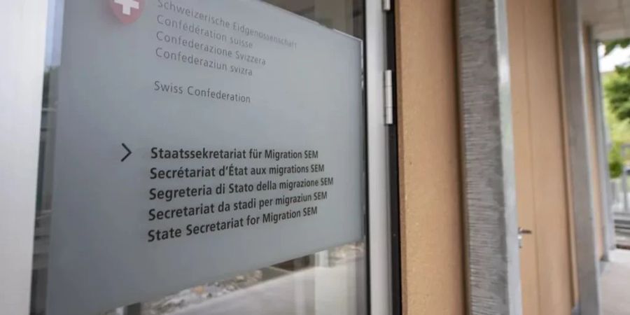 Auch das Staatssekretariat für Migration (SEM) äusserte Besorgnis.