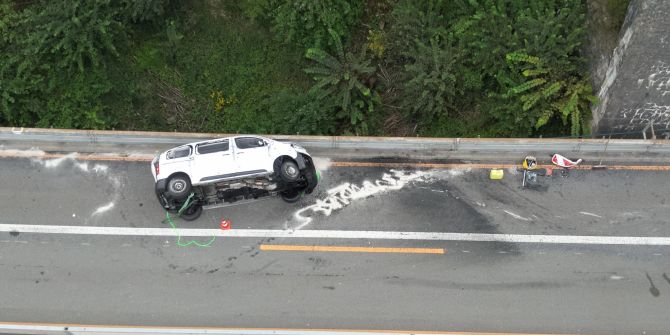 Selbstunfall mit Personenwagen