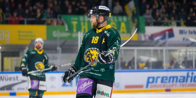 Kevin Kühni im Spiel HCT gegen Bellinzona. Kevin Kühni