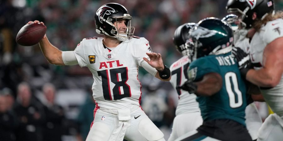 Quarterback Kirk Cousins führte die Atlanta Falcons zum ersten Sieg seit seinem Wechsel.