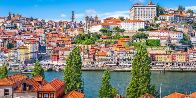 Panorama von Porto, Portugal