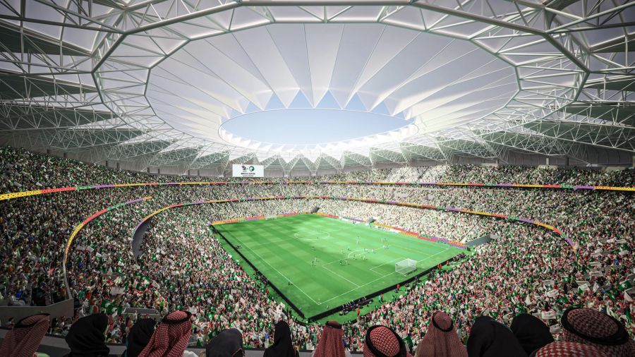 Auch das knapp 60'000 Zuschauer fassende King Abdullah Stadium soll modernisiert werden.