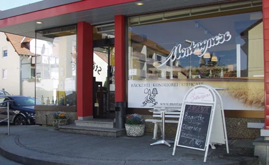 Die Bäckerei Montagnese in Ditzingen-Hirschlanden.