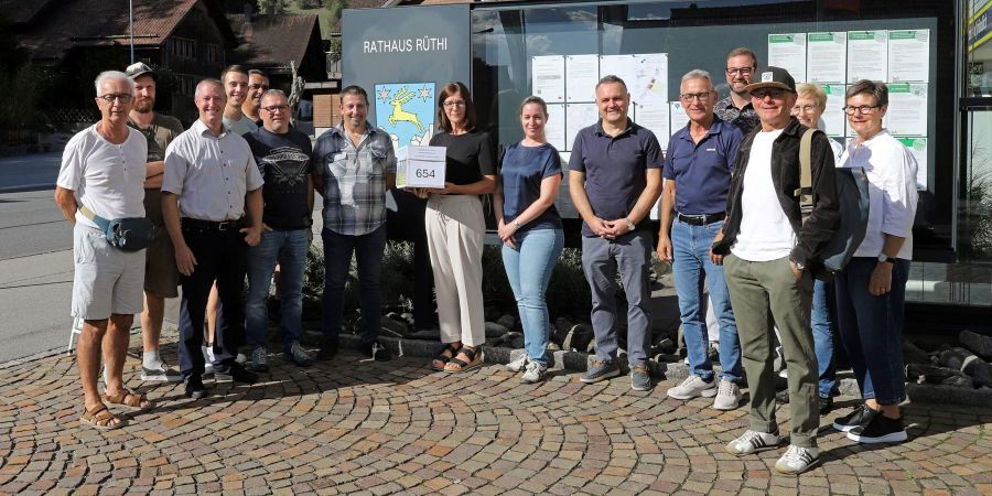 Rüthi Windkraft Mindestabstand