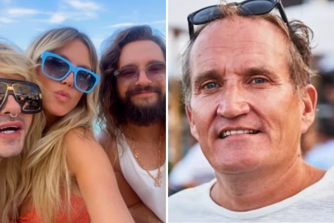 Heidi Klum Michel Péclard