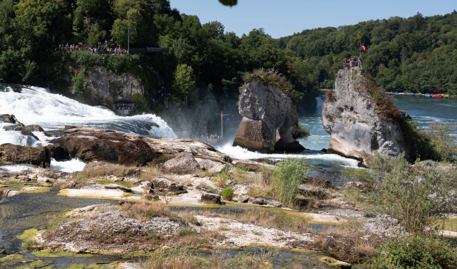 Aktuell fliesst nur ein Drittel so viel Wasser wie sonst im Oktober. Das macht eine Sanierung des Insta-Hotspots möglich.