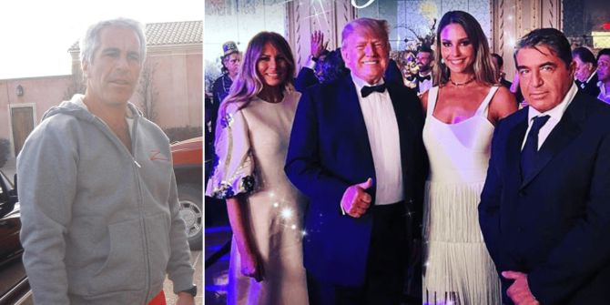 Melania Trump Jeffrey Epstein