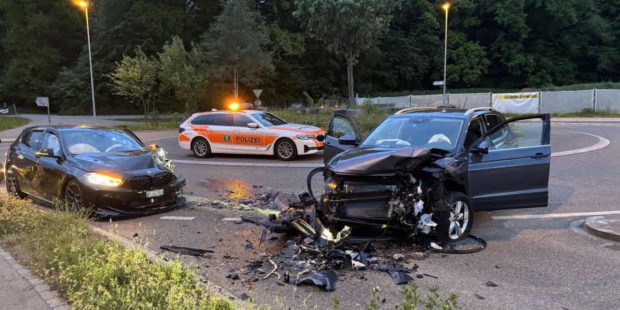 Frontalkollision Wil