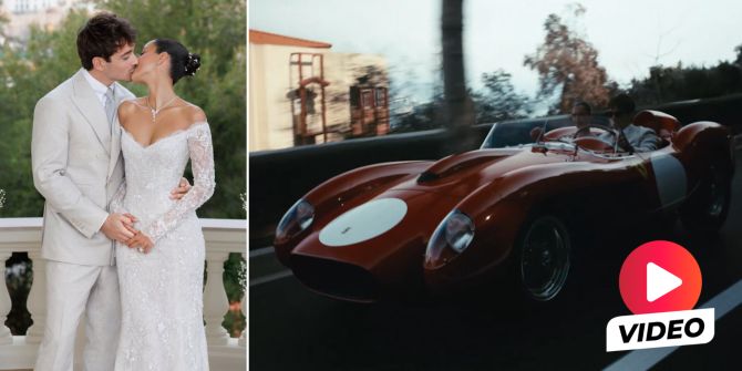 Charles Leclerc Ferrari Hochzeit