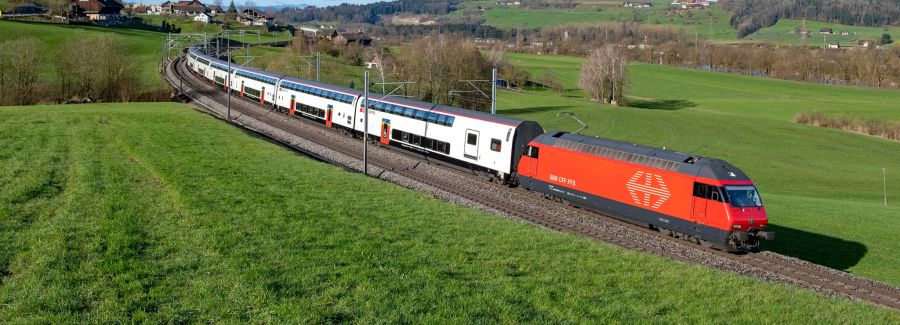 Auch der IR2000 bietet wenig Stauraum für Gepäckstücke.