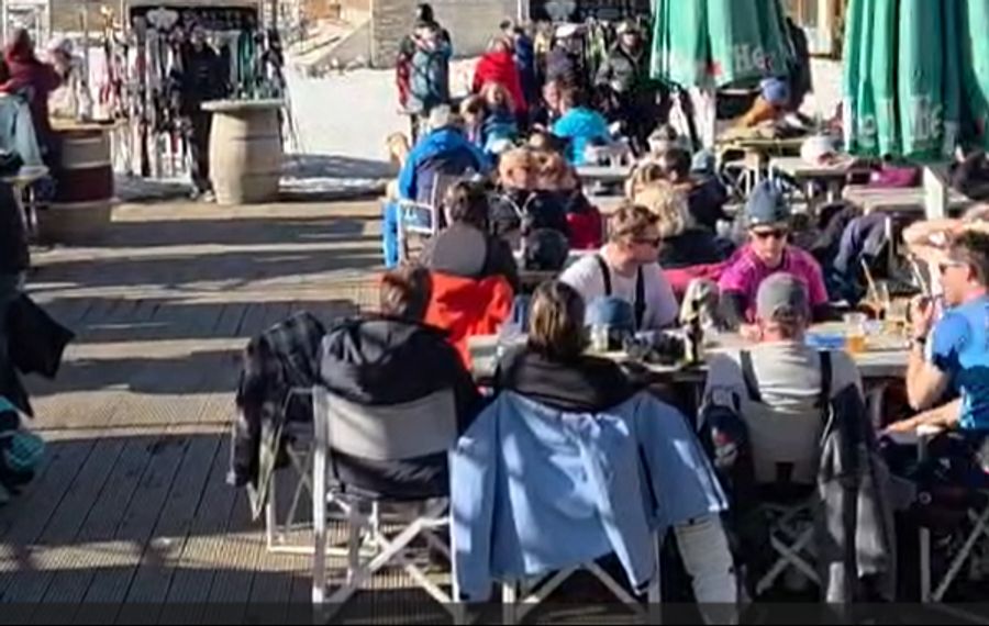 «Auch wenn manche Hunde auf den ersten Blick gelassener wirken, gibt es im Grunde keinen Hund, der wirklich für ein Après-Ski-Setting geeignet ist», sagt eine Tierschützerin.