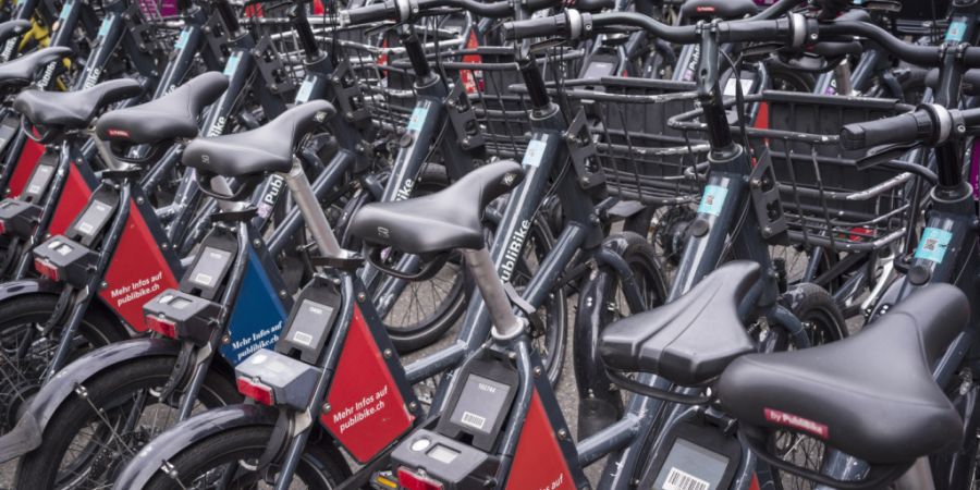 Das regionale Veloverleihsystem ist im Januar mit neuen Mitgliedgemeinden in Betrieb gegangen. (Archivbild)