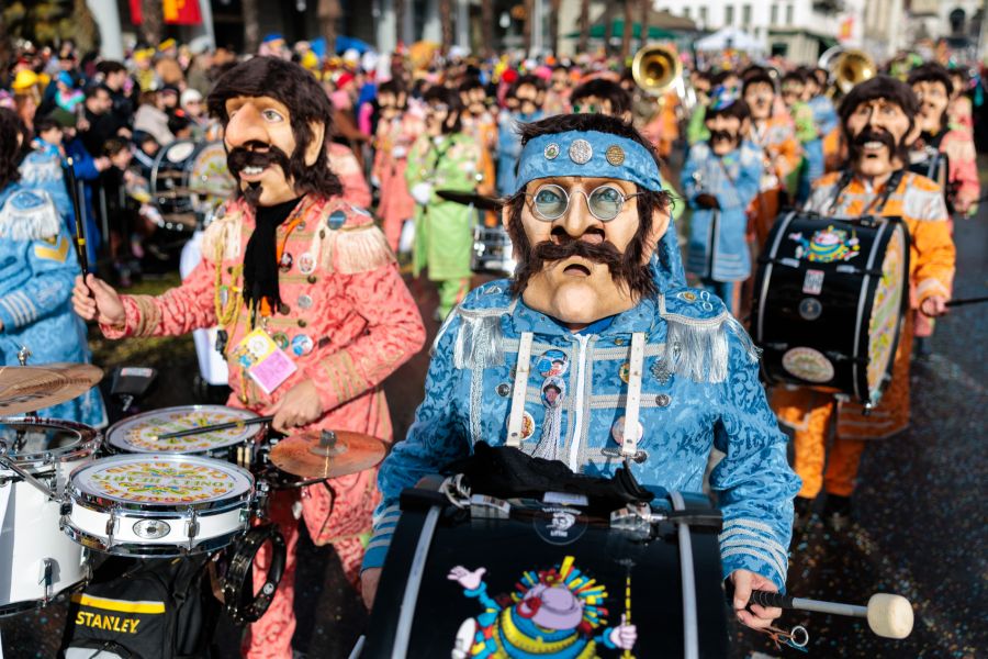 Der Schmutzige Donnerstag liegt in Luzern in den Händen der Zunft zu Safran.