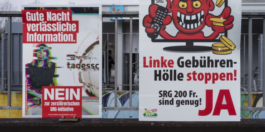 Über die Halbierungsinitiative wird am 8. März abgestimmt. (Archivbild)