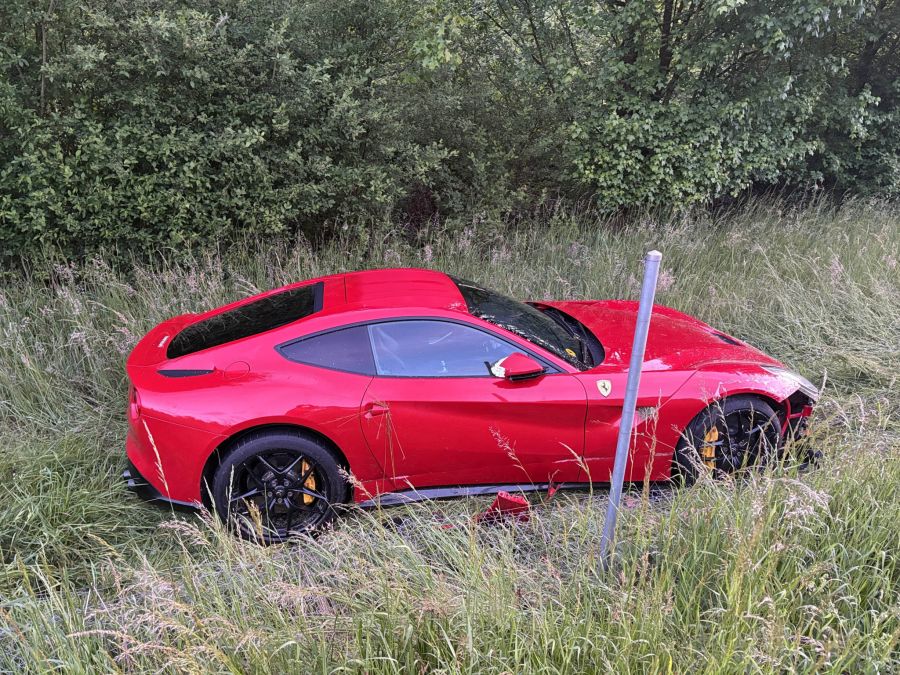 Beim Unfall entstand Sachschaden.