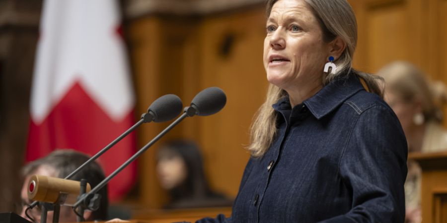 Die Baselbieter Nationalrätin Florence Brenzikofer (Grüne) verzichtet auf eine Kandidatur für die Nachfolge von Isaac Reber. (Archivbild)