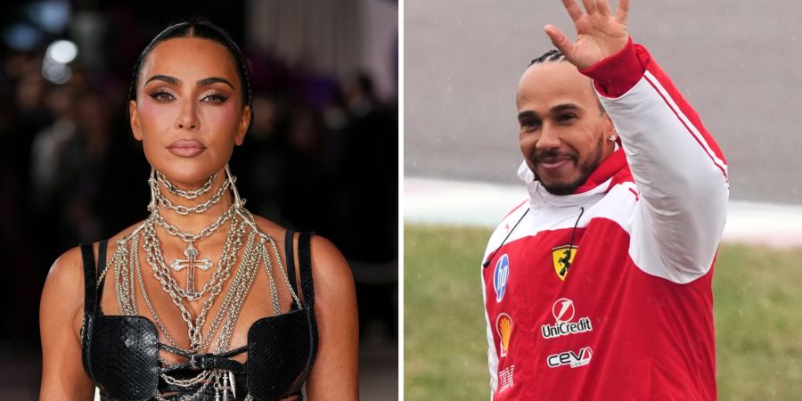Lewis Hamilton Kim Kardashian