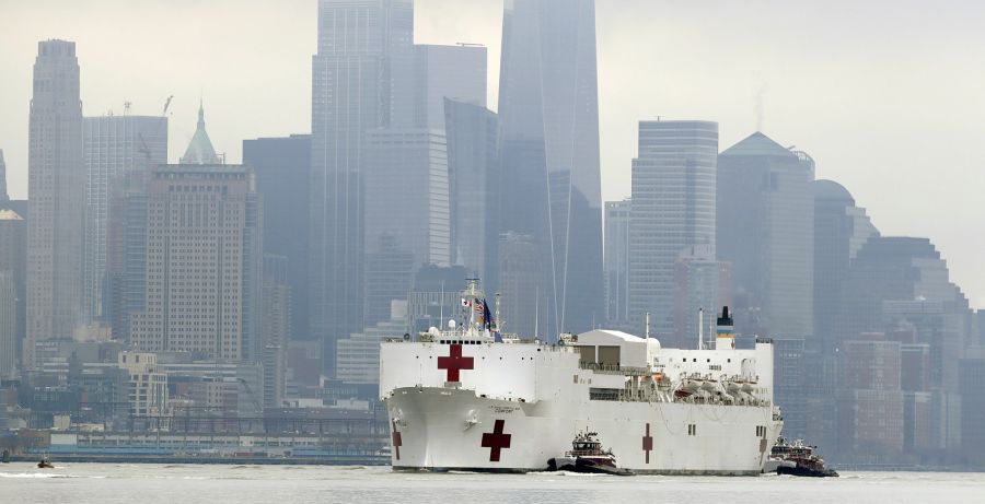 grönland lazarettschiff USNS Comfort