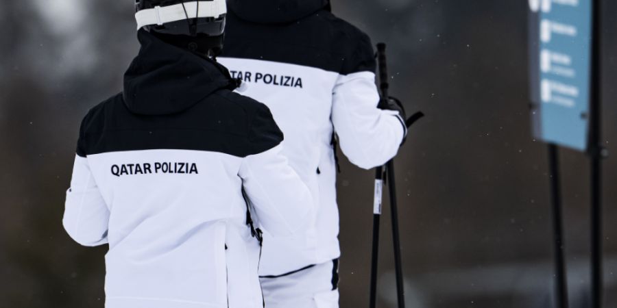 Bei den Olympischen Winterspielen sind auch Polizisten aus Katar im Einsatz.