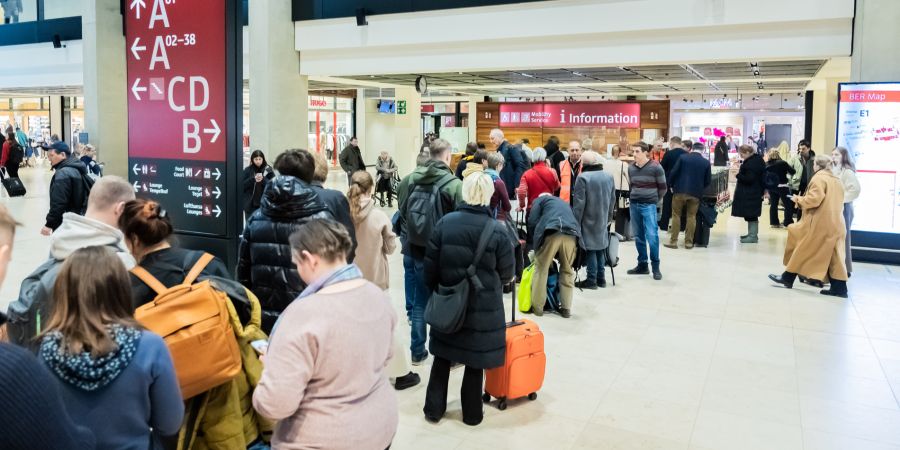 Flughafen Berlin Streik