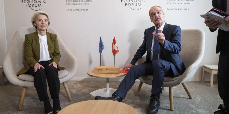 Guy Parmelin von der Leyen