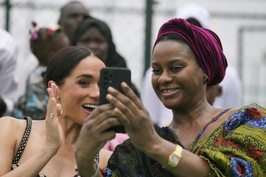 Meghan und Harry reisten kürzlich durch Nigeria.