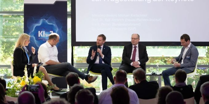 Deutschland-Kongress zum Thema «künstliche Intelligenz». künstliche Intelligenz