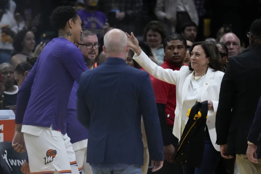 Kamala Harris Brittney Griner
