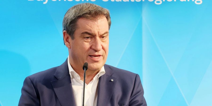 Markus Söder (CSU), Ministerpräsident von Bayern, will laut eigener Aussage nicht für das Kanzleramt kandidieren.
