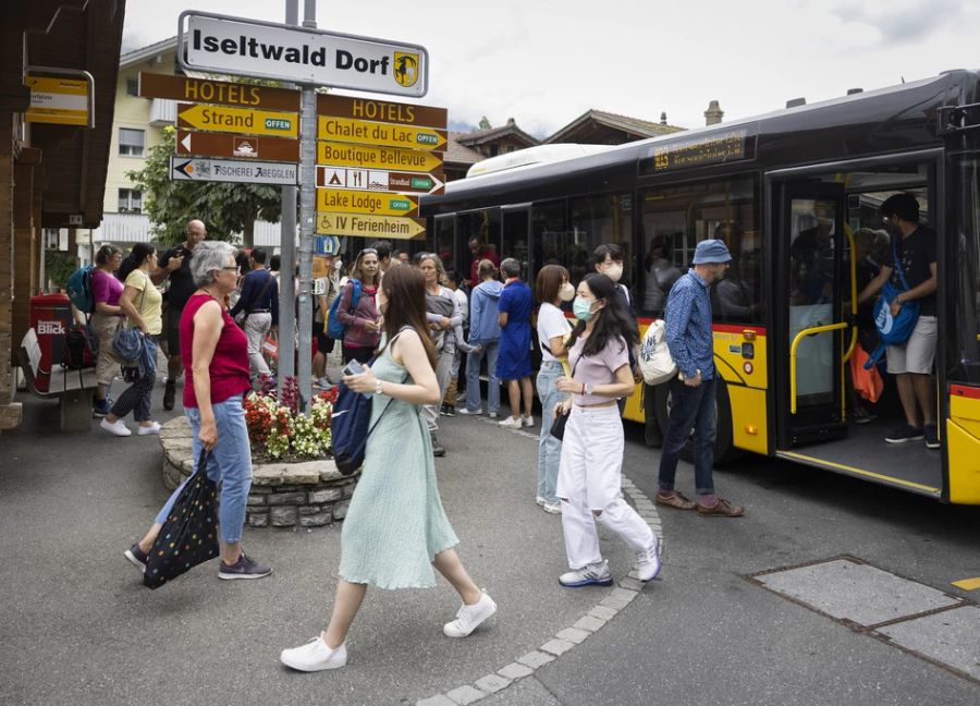 Zuvor hatte das 420-Seelen-Dorf nicht viel von der Touristen-Flut.