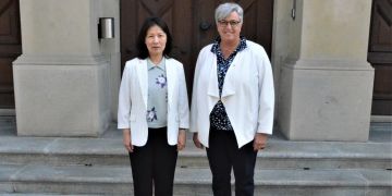 Chen Yun und Cornelia Komposch