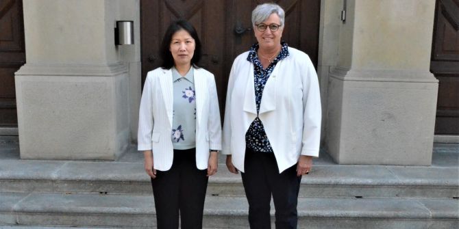 Chen Yun und Cornelia Komposch